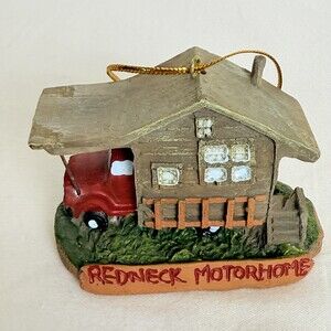 Midwest Of Cannon Falls Novelty Redneck Motorhome Pickup Truck House Ornament 2’